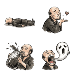 劉興水墨：水墨阿伯的崩壞顏藝