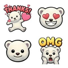 ชิโรคุมะ【 อีโมจิรีแอคชัน 】Vol.1