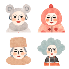Winter Fashion Faces