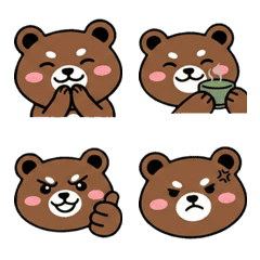 Round Face Brown Bear 19