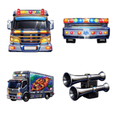 Truk Dekotora Jepang 3D