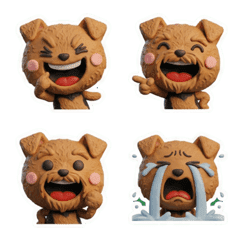 3D สุนัขแอร์เดล เทอร์เรีย 25