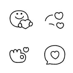 線画◎いろいろ絵文字 #2