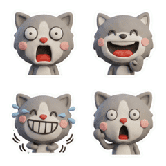 Moving 3D Siberian Cat 26