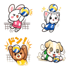 วอลเลย์บอลของเหล่าสัตว์น่ารัก