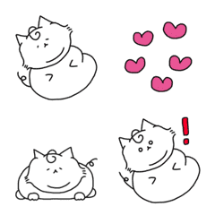 MOCHI MOCHI cat emoji