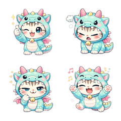 Dragon Cat Mood - Cute & Cheeky Everyday
