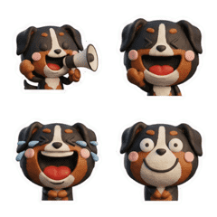 動く3Dバーニーズ26