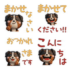 動く3Dバーニーズ30