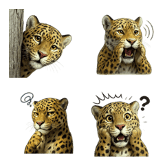 Lucu! Emoji Jaguar 1