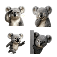 น่ารัก! อีโมจิโคอาลา 1