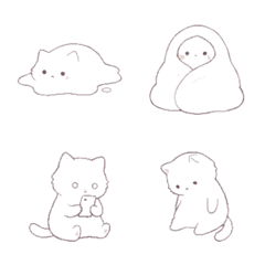 The Life of a Lazy White Cat