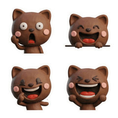 3D แมวเบอร์มีส 25