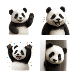 น่ารัก! อีโมจิแพนด้า 1