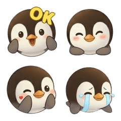 Penta the Penguin - Emojis Reactions