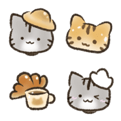 Baker's apprentice cat emoji#2