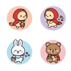 まるちょフレンズ　赤ずきん風