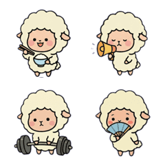 복슬복슬 아기 양 - 일상 톡 01