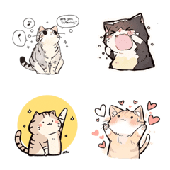 表情豐富的貓咪大集合【40款】