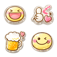 ぷくちゅるシール♡ゆるふわ絵文字