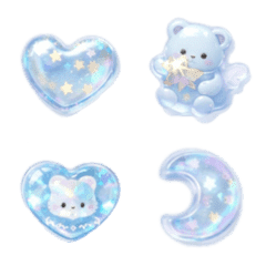 miniature cute animals sticker