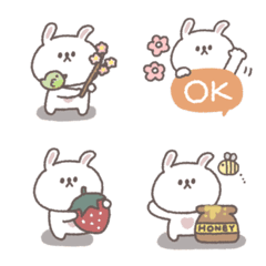 ちびっこうさぎさん◎春絵文字 #1