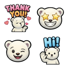 ชิโรคุมะ【 อีโมจิรีแอคชัน 】Vol.2