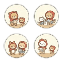 Little Red Riding Hood Daily Life