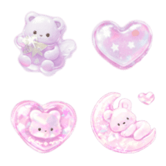 อิโมจิน่ารักกลิตเตอร์2｜coco♡
