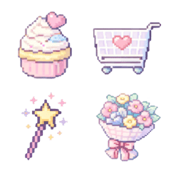 Sweet Pixel Emoji