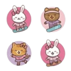 Marucho Friends Women's Winter Skiing