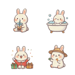 暖萌小兔：日常療癒時光