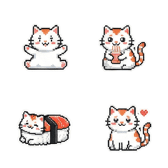 Pixel Sushi Cat: Yummy Days