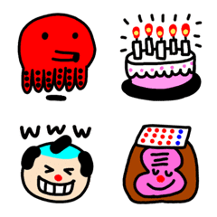 Cute and cozy emojis everyday fun.