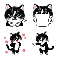 A Tsundere Asymmetry Cat Emoji