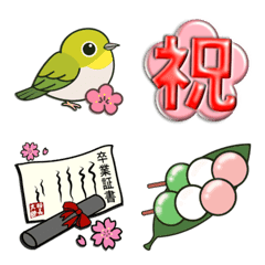 Spring emoji collection
