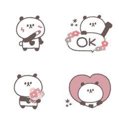 ちびっこぱんださん◎春絵文字 #1