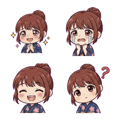 okawariCookie_yukata-chan_Emoji