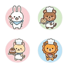 Marucho Friends Cake Shop Smile