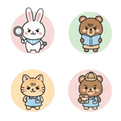 Kindergarten Teacher Angry Face Set