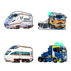 Japanese articulated lorry emoji  3
