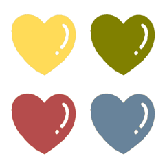 ハート　絵文字　７