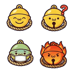 Expressive Shrine Bell "Suzu" Emoji