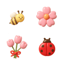 ぷっくり　かわいい　春