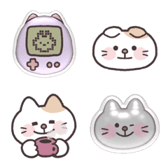 soft and fluffy cat emoji #cat