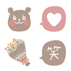 Hand-draw Nordic emoji stickers