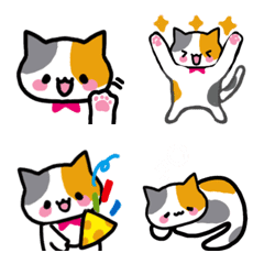 Calico cat emojis for everyday use