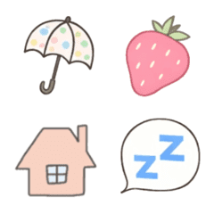 Soft Pastel colors emoji