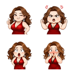 A reader model who gained weight