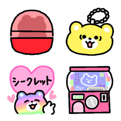 Capsule Toy Bears Emoji